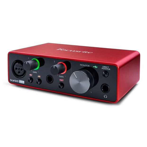 USB Audio Interface - 2x2 External Sound Card for Recording & Streaming
