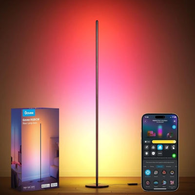 RGB Corner Floor Lamp - LED Ambient Lighting for Gaming & Home