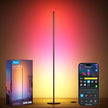 RGB Corner Floor Lamp - LED Ambient Lighting for Gaming & Home