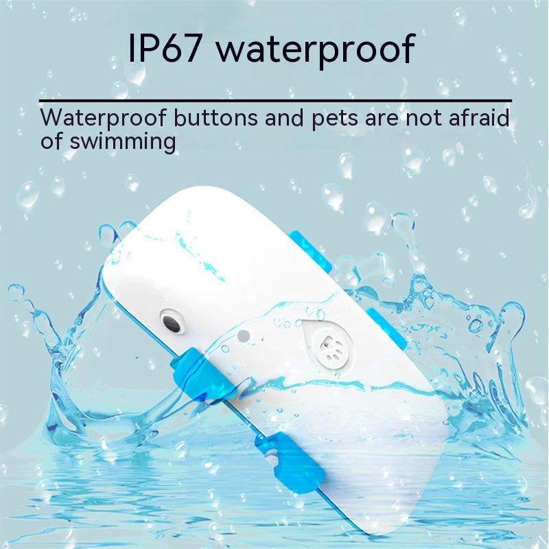 4G GPS Pet Tracker - Waterproof IPX6 Collar Locator with Real-Time Tracking for Dogs and Cats