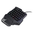 One-Handed Gaming Keyboard - RGB Mechanical Keypad for PC