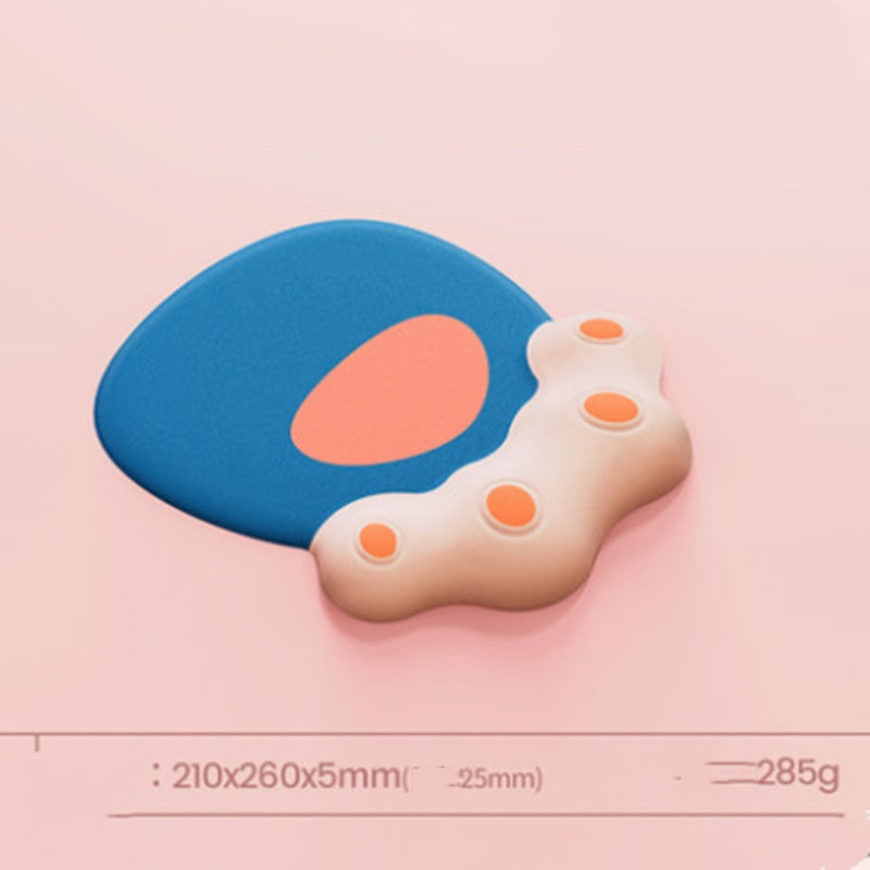 Memory Foam Wrist Rest - Ergonomic Keyboard & Mouse Pad Set
