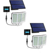 210 LED Solar Motion Sensor Light - Super Bright Outdoor Security Wall Lamp