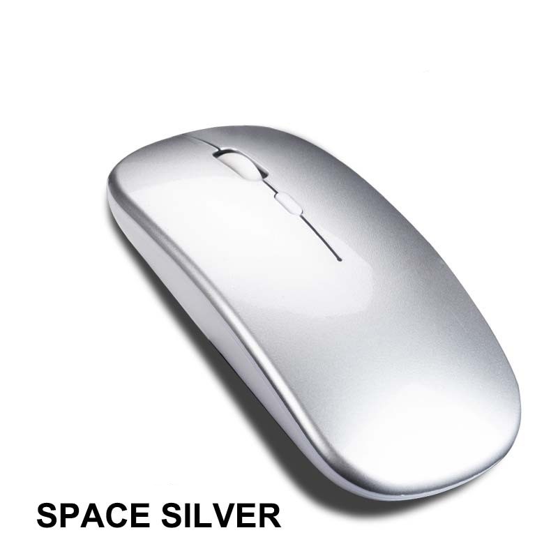 Wireless Rechargeable Mouse - Ergonomic 2.4GHz with Adjustable DPI