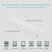 LED Clip Desk Lamp - Flexible Long Arm Reading Light with Touch Control
