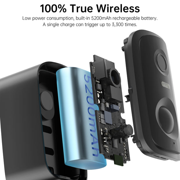 CL30 Solar Security Camera - 4MP Wireless Battery Camera | Low Power Motion Detection Outdoor