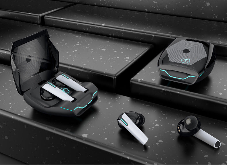 Wireless Gaming Earbuds - Low Latency Bluetooth 5.0 with LED Lights
