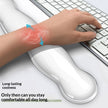 Silicone Keyboard Wrist Rest - Cool Touch Ergonomic Support Pad