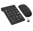 Wireless Mini Keyboard & Mouse - 2.4G Compact Combo
