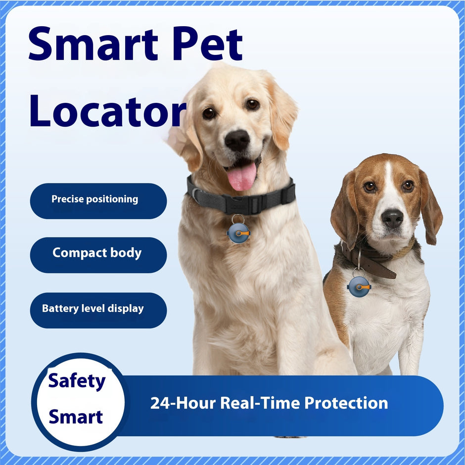 GPS Pet Tracker - 4G Real-Time Location Tracking with Beidou Positioning for Cats and Dogs