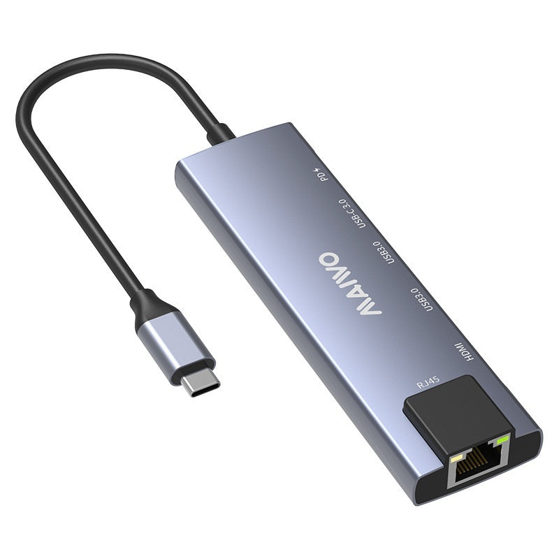 Steam Deck Docking Station - 6-in-1 USB-C Hub with 4K HDMI & Ethernet
