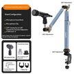 Heavy-Duty Microphone Boom Arm - Professional Suspension Stand