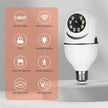 E27 Light Bulb Security Camera - 1080P HD WiFi Smart Camera | 360° View with Night Vision