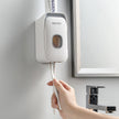Automatic Toothpaste Dispenser - Wall Mounted Hands-Free Toothpaste Squeezer