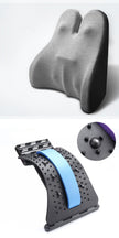 Orthopedic Lumbar Support Cushion - Memory Foam Back Support Pillow
