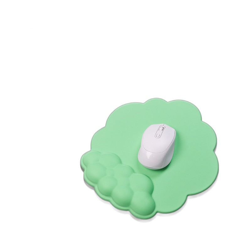 Cloud Wrist Rest Mouse Pad - Ergonomic Keyboard Support Cushion