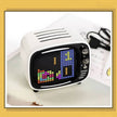 Bluetooth Pixel Alarm Clock Speaker - LED Display with Bass Stereo