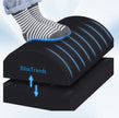 Adjustable Memory Foam Foot Rest - Ergonomic Leg Pillow with Riser