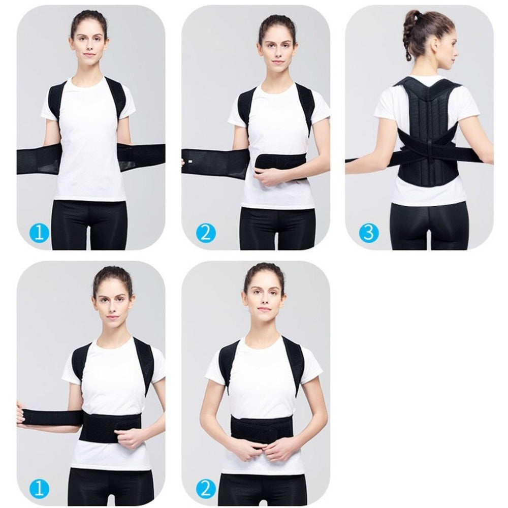 Spine Posture Corrector Brace - Back Support Belt for Men & Women