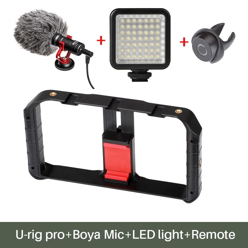 Smartphone Video Rig - Handheld Stabilizer for Filmmaking & Vlogging