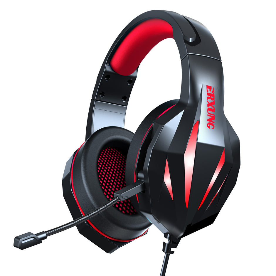 Gaming Headset with RGB Lighting - Wired 50mm Drivers & Mic