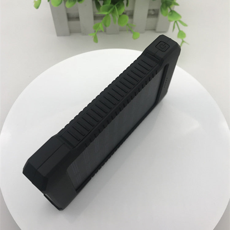 Solar Power Bank 8000mAh - Waterproof Outdoor Portable Charger