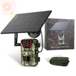 4G Solar Trail Camera - 4K 30FPS Wildlife Camera | No WiFi Needed with SIM Card & App Control