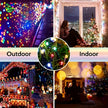 Solar LED String Lights - Outdoor Waterproof Decorative Lighting