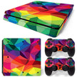 PS4 Slim Skin Sticker - Full Body Vinyl Wrap Decal Set