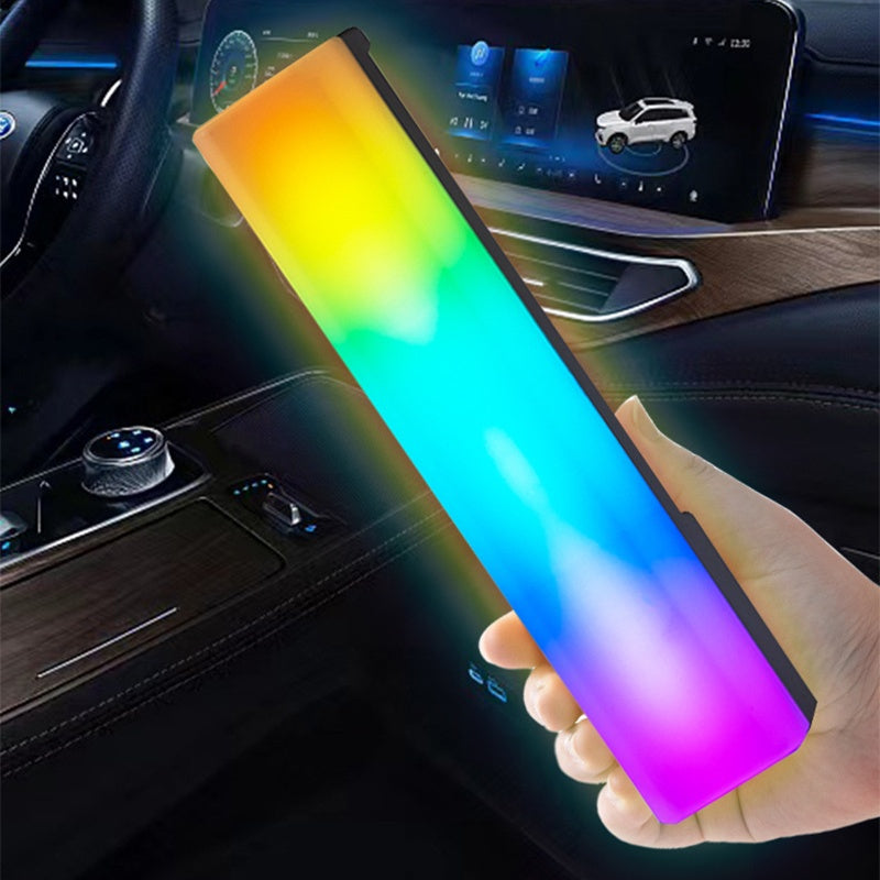 3D RGB Voice-Activated Rhythm Light - Music Reactive Ambient Gaming Lamp USB Powered