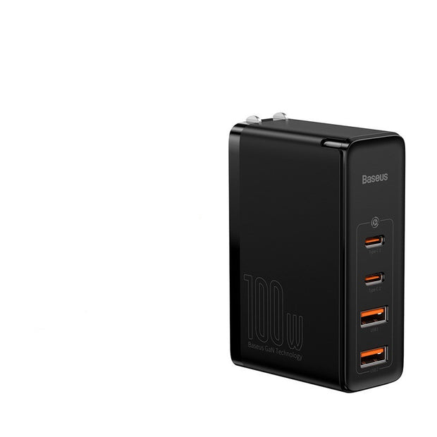 100W GaN Four-Port Fast Charger - Multi-Device USB-C PD Station