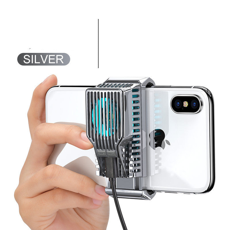 Mobile Phone Cooler Clip - Aluminum Alloy Radiator for Gaming