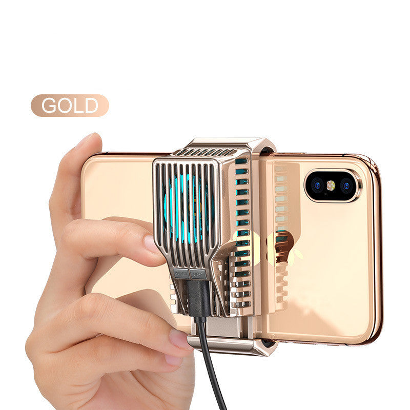 Mobile Phone Cooler Clip - Aluminum Alloy Radiator for Gaming