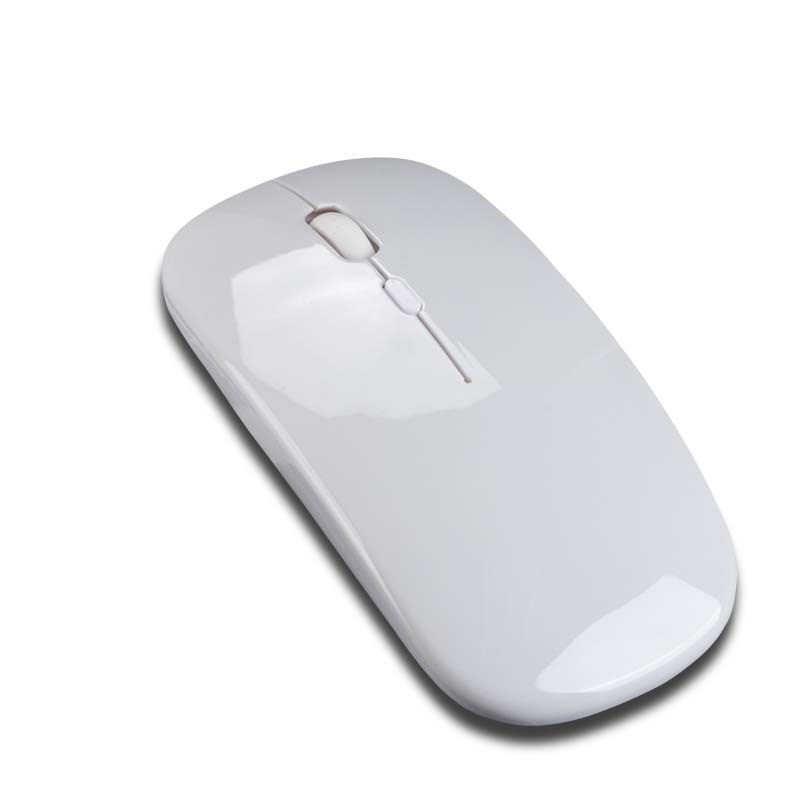 Wireless Rechargeable Mouse - Ergonomic 2.4GHz with Adjustable DPI