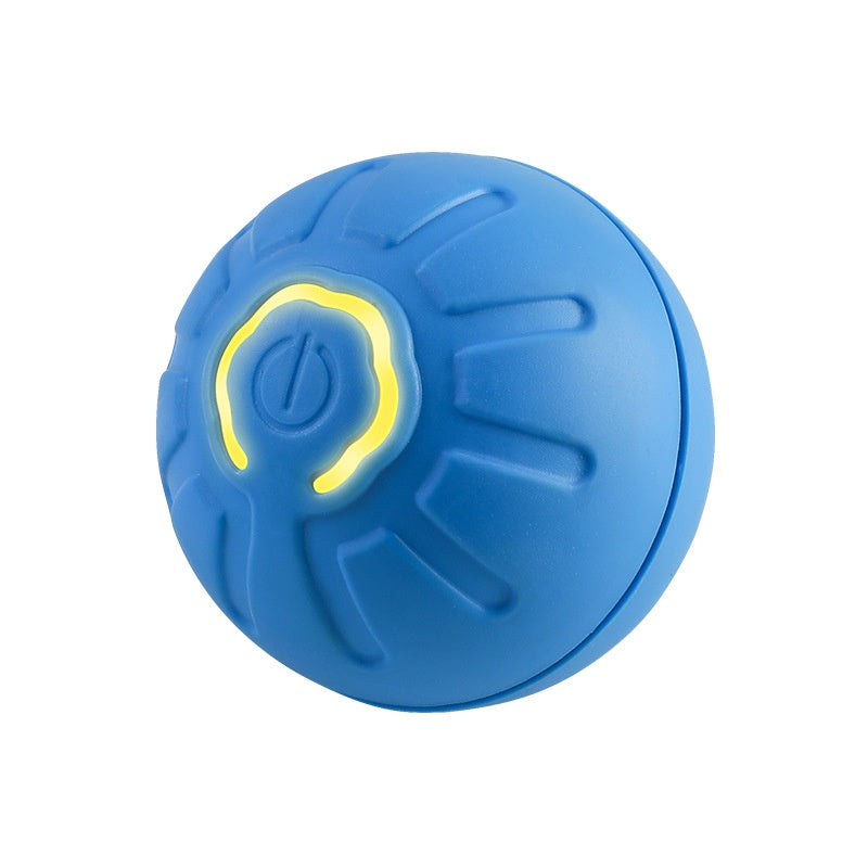 Smart Interactive Pet Toy Ball - USB Rechargeable Automatic Rolling Ball for Dogs and Cats