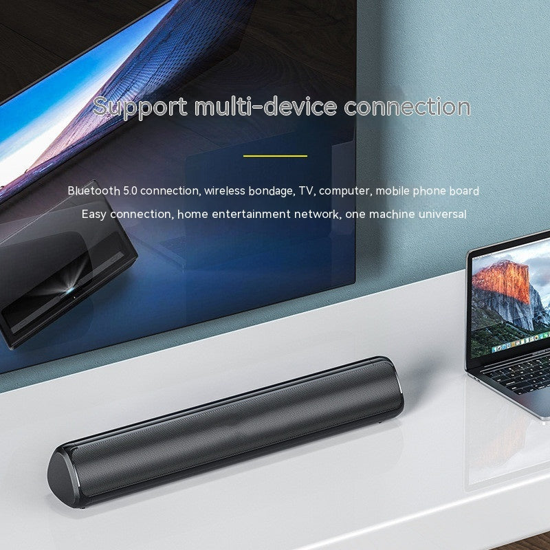 TV Soundbar - Bluetooth 5.1 Surround Sound Speaker with 18000mAh Battery