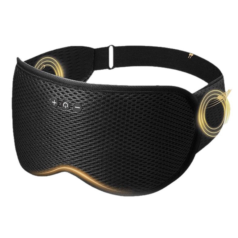 Bluetooth Sleep Mask - 3D Contoured Eye Mask for Travel & Sleep