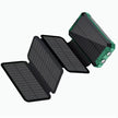 20000mAh Solar Power Bank - Wireless Charging & 4 Built-In Cables