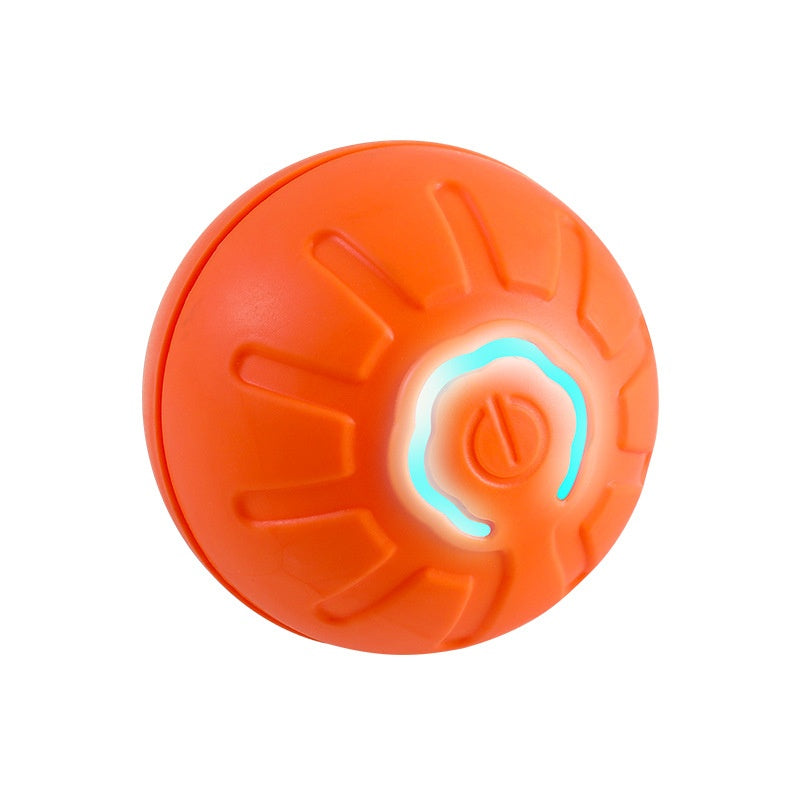 Smart Interactive Pet Toy Ball - USB Rechargeable Automatic Rolling Ball for Dogs and Cats