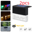 Solar LED Step Fence Light - Waterproof RGB Color Changing | IP65 Outdoor Stair & Deck Lighting
