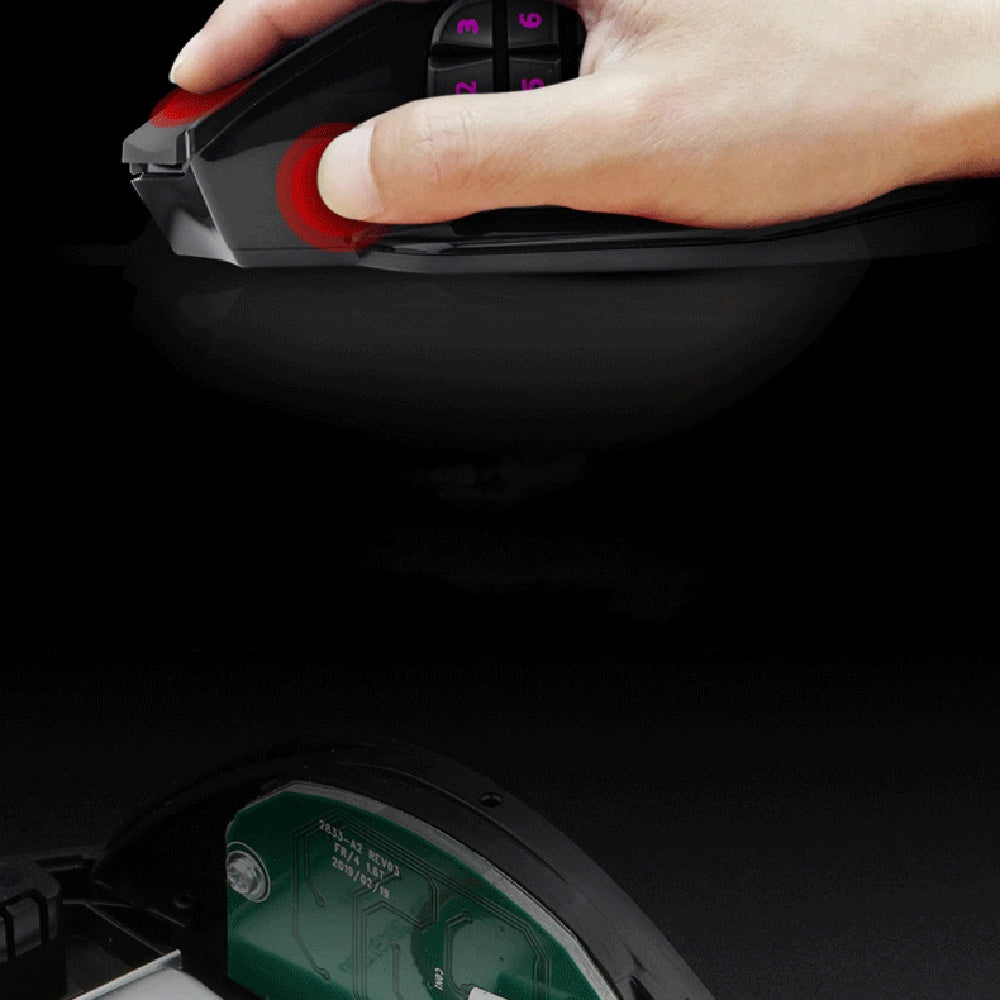 Wireless Rechargeable Gaming Mouse - 2.4GHz Laser Sensor Esports Mouse