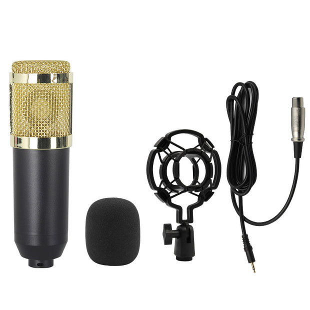 Condenser Microphone with V8 Sound Card - Mobile Recording Kit