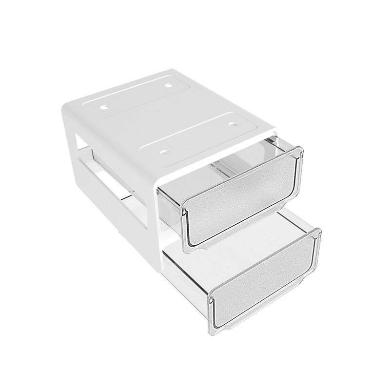 Under Desk Storage Box - Hidden Desktop Drawer Organizer