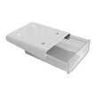 Under Desk Storage Box - Hidden Desktop Drawer Organizer
