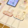 Cable Organizer Clips - Desktop Charging Cable Management 4-Pack