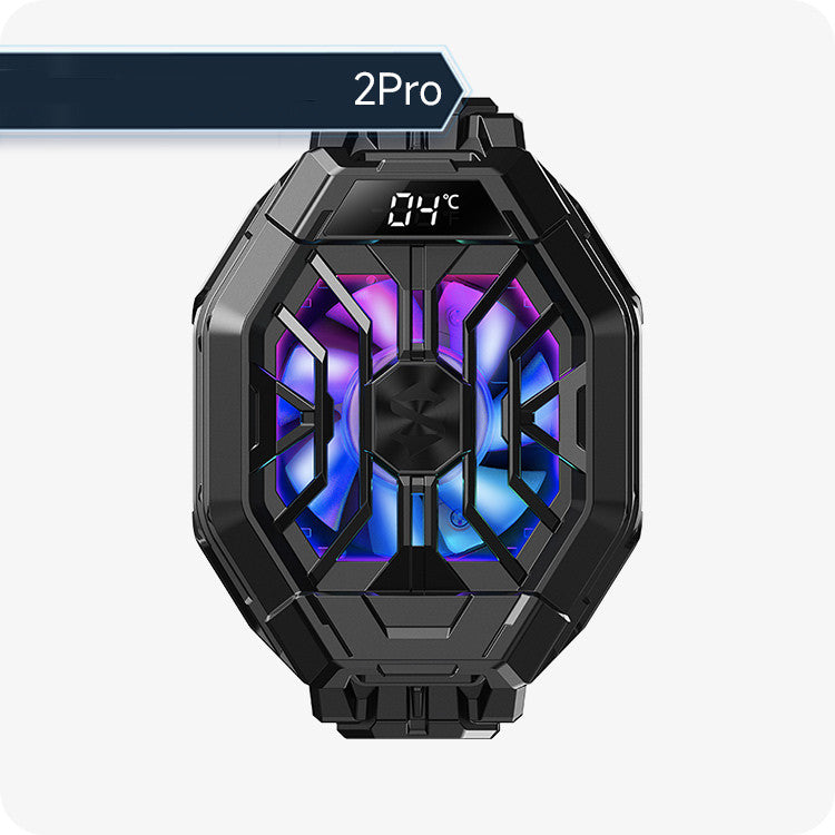 Gaming Phone Cooler - Semiconductor Cooling Fan with RGB Lights