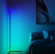 Modern LED Floor Lamp - Minimalist Linear Design for Living Room & Bedroom