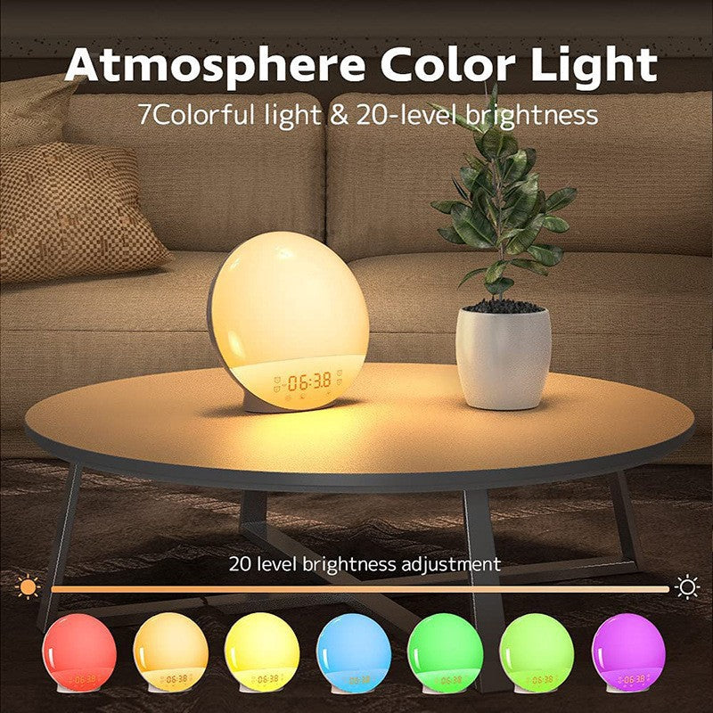 Sunrise Alarm Clock - Wake Up Light with Sunset Simulation