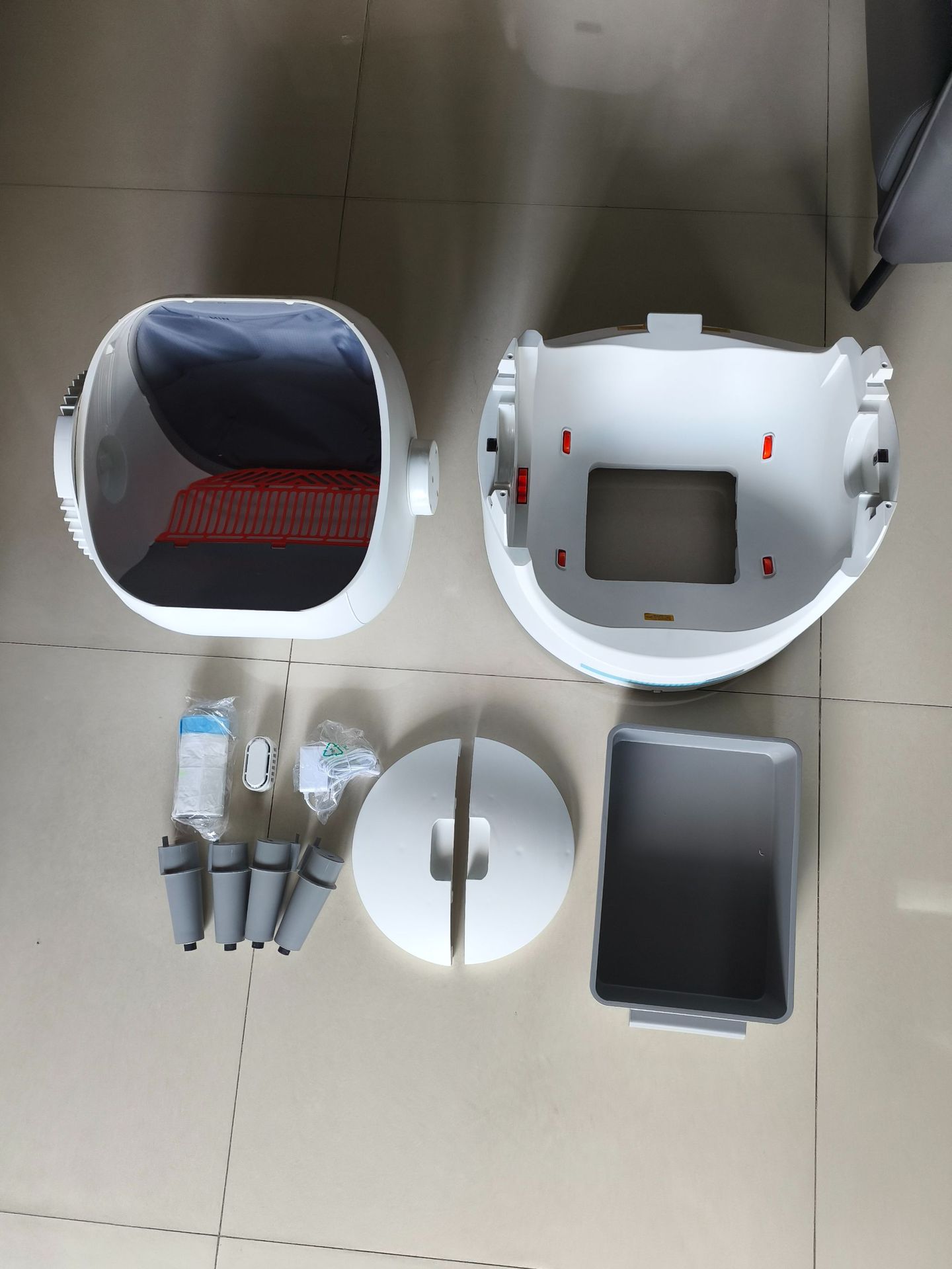 Smart Automatic Cat Litter Box - APP Control Self-Cleaning with Air Purification System