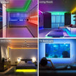 RGB LED Strip Lights - 5050 Flexible Tape for Room & TV Decor
